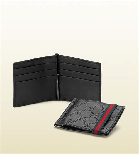 men gucci money clip|gucci wallet with money clip.